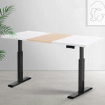 Artiss Standing Desk Motorised Electric Dual Motor 140cm HASD-268-BKDF-NWDB-140