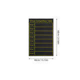 Flexible Magnetic Scoreboard Magnets Black for Office Classroom Supplies and Tracking V1366-AZ2-W-18802