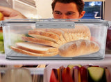 Transparent Home Storage Box for Fruits and Vegetables with Built-in Timer Lid for Freshness V1366-AZ2-W-12144