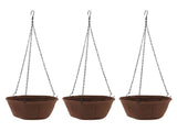 Hanging Planter Set Hanging Flower Plant Pot Basket with Rustproof Chain for Garden Porch Balcony V1294-YM0901-3111250066911