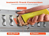 Ratchet Straps, 50.8 mm x 4.6 m, 30 Pack E-Track Tie Down Straps, 1995 kg Break Strength & 662 kg V952-ETRACKJLD2X1PQ6HQ001V0