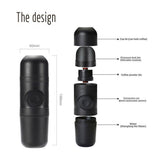 Portable Hand Coffee Grinder - Compact Manual Coffee Mill for Travel Use V1263-JX-4429
