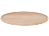 Wooden NoPainted Pizza Plate Heat Resistant Serving Tray Tableware Home Restaurant Serving Dish V1294-YM0901-3118210109511
