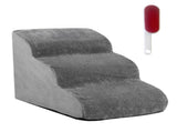 3 Tiers Dog Ramp Non-Slip Pet Steps Cat Stairs Foam Soft Pet Slope Max 40LBS Load for High Beds Sofa V985-3TIERSDOGRAMP