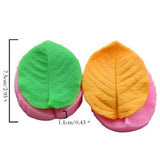 22PCS Gum Paste Leaves Flowers Veining Silicone Fondant Molds for Wedding Cake Cupcake Chocolate V1370-AZ4-12802
