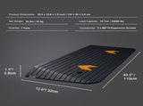 Upgraded Rubber Threshold Ramp, 3.8 cm Rise Wheelchair Ramp Doorway, Natural Curb Ramp Rated 15 tons V952-XBLYPDGB1433XBGE1V0