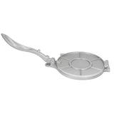 Tortilla Press 7.7in Rust Proof Aluminum Alloy Silver Heavy Duty Quesadilla Maker for Home Pasta V1294-YM0715-3118220089011