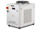 Industrial Chiller, CW6000, 1500W Industrial Cooler Cooling System with Compressor 15L V952-GYLSJYSJS15LDYZN6V3