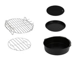 Fryer Accessories Pizza Pan Cake Pan Silicone Pad Skewers Grill Rack Baking Tray for 7in Fryer V1294-YM0710-3113210149211