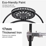 4 Layer 6 Pots Metal Plant Stand Flower Holder Rack Display Holder Shelf Garden V201-QUEW13215886