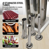 Pronti 5L Stainless Steel Vertical Sausage Stuffer SSG-STR-VTL-5L
