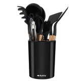 12pcs Black Heat Resistant Silicone Kitchen Utensils Set V1237-ZY-506-0037