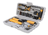 30 Pieces Magnetic T Handle Ratchet Wrench and Screwdriver Set Home Repair Tool Kit for Household V1294-YM0901-3111250208311