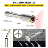 VEVOR Sewer Inspection, 50M Cable Video Camera Monitor, 7" LCD Pipeline Inspection Camera, V952-GDTCY50M7YC000001V3