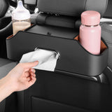 New car headrest Rear seat Multifunctional Storage partition Design, with Cup Holder, Tissue V1192-AZ-W-0441
