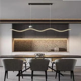 BAMDECOR A2575 Modern Design Linear LED Ceiling Light for Dining Room Office Kitchen Living Room V255-BAM-A2575