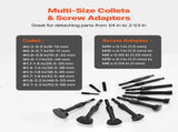 Blind Hole Bearing Puller Set, 16-in-1 Inner Bearing Race and Seal Extractor Kit, 16 PCS Slide V952-HCSNZCLBQ16JCERB3001V0
