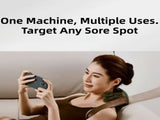 Wireless 4D Bionic 10-Fingers Shoulder & Neck Massager - EMS Micro-current & Vibration Neck Reliever V888-ELOSUNG42708