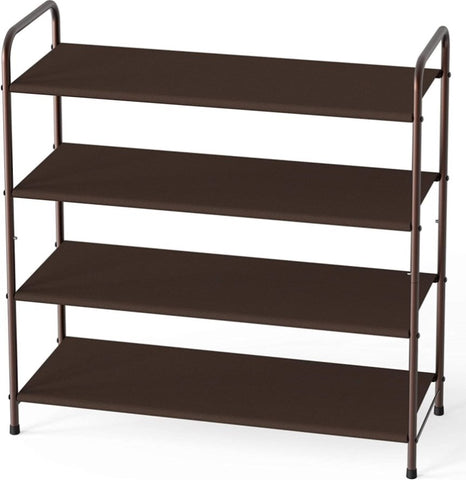 4 Tier Metal Shoe Rack Storage Organiser for Entryway and Bedroom V178-84800