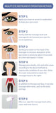 Gradient Pink Eye Massager Dark Circles and Puffiness, Portable EMS Microcurrent Beauty Device V888-ELOSUNG17540