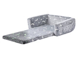 2-in-1 Kids Sofa, Foldable Toddler Soft Couch Armrests, Glow in the Dark Kids Couch Fold Out V952-ZDETSFHSTAZMPAV8I001V0