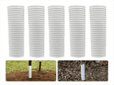20pcs Corrugated Tree Guards Saplings Trunk Protectors Guard, Deer and Protection Guard Wrap V1369-AZ3-W-11479