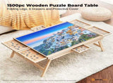 Social Hike Puzzle Board Table 1500 pcs - Folding Legs 6 Drawer with Cover V238-SUPDZ-41228458197072