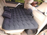 Car Rear Seat Inflatable Mattress Travel Bed with Air Pump Pillow Storage Bag Portable Camping V1366-AZ2-W-14877