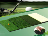 Everfit Golf Hitting Mat Practice Turf 4 in 1 Foldable Training Aid Backyard GOLF-A-MAT-4IN1-GN