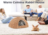 Cat - Rabbit House - Cat House - Plush - Warmth - 40x40x37 CM - Rodent - Cat Bed - Kitten V1188-MS101-01351-1