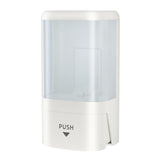 Manual Soap Dispenser Wall Mount Single Compartment Liquid 1200ml Large Capacity with Big Button V1294-YM0901-3112250033911