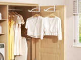 2 Pack Over Door Coat Hanger, No Drilling Door Hanger for Clothes, Space Saving for Bedroom V1237-ZY00B0GS9BCV4S