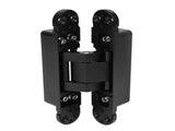 Door Hinge Quiet Zinc Alloy Matte Finished 3D Adjustable Invisible Door Hinge for 1 3/8 Inch Door V1294-YM0901-3114240081311