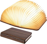 Christmas giftsRechargeable LED Book Night Light Creative Folding Wooden Lamp with Magnetic Design V1107-LED BOOK NIGHT LIGHT3-XL