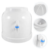 Compact White Water Jug Stand for Countertop with -Free Assembly and Design V1370-AZ4-08852