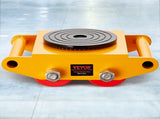 4PCS Skate Dolly, 17637LBS/8T Industrial Mover, Heavy Duty Carbon Steel V952-GYXTKHSG46TPUH5BLV0