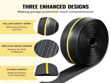 Garage Threshold Seal Strip, 20 FT Universal Garage Floor Seal Strip with Adhesive, Garage V952-MFTDT1J20FT0L3EIMV0
