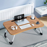 Laptop Desk Table Foldable Stand Lap Tray Sofa Bed Portable Adjustable Desks LA-DESK-FOLD-WD