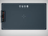 Navy blue 24-Inch Electric Warming Tray with 3-Temperature Settings Graphene Heating Mat for V888-ELOSUNG43935