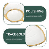 Creative Snack Plate Veggie Tray Food Serving Dish Salad Serving Plate Snack Tray for Kids Dumpling V1369-AZ3-W-16407