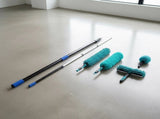 9m Extendable Ceiling Duster Kit Heavy Duty Telescopic Pole Cleaner V63-954071