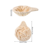 Plush Soft Cat Hammock Bed in Beige, Comfortable Cozy Resting Spot for Cats and Small Pets V1366-AZ2-W-16099