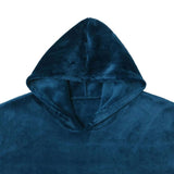 Accessorize Ink Blue Super Soft Hooded Blanket Extra Large V442-HIN-BLANKET-HOODIE-INKBLUE-L