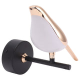 Bird Wall Lamp Bird Figurine LED Light Modern Style Home Decoration for Bedroom Office V1294-YM0521-3119230065511