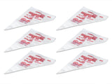 1000PCS Disposable Pastry Piping Bags Icing Fondant Cake Cream Bag Cake Decorating Tools V1294-YM0901-3118210114611