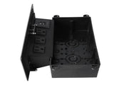 Desktop Pop Up Socket Hidden Pop Up Table Socket Connection Box Desktop Pop Up Outlet with 3 Outlets V1294-YM0901-3114230153211