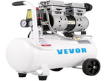 VEVOR Air Compressor 6.6 Gallon, Portable Air Compressor 1 HP, Oil Free Air Compressor Steel Tank V952-WSKYJ750-25L00001V3