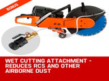 Baumr-AG 75cc Concrete Cut Off Demolition Saw Wet Demo Road Cutter Brick V219-CONSAWBMRA08X