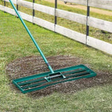 VEVOR Lawn Leveling Rake, 30"x10" Level Lawn Tool, Heavy-duty Lawn Leveler with 78" Steel Extended V952-CPPZP1030000Q4VM8V0