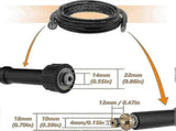 Karcher K2 Old Model High Pressure Washer Hose 6m med M22 14mm Connection 0905, Rubber material, car V1189-LC-QP-00462
